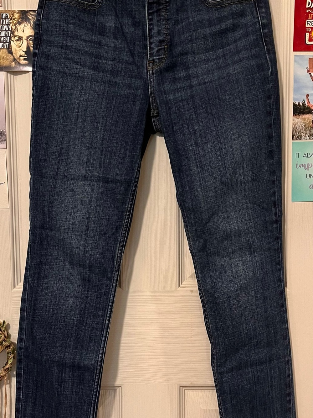 WHBM Jeans High Rise New Skinny 4